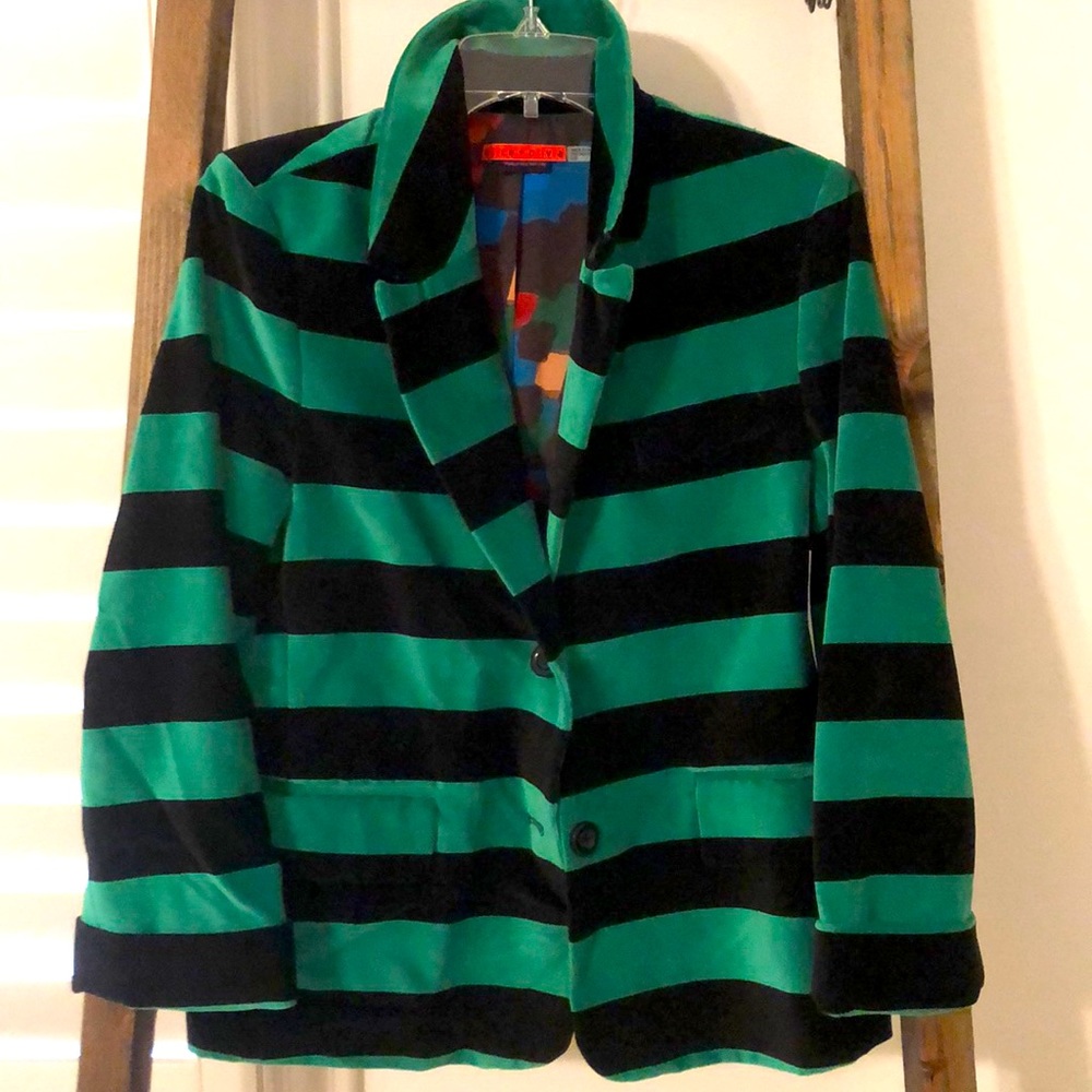 Alice & Olivia velvet jacket